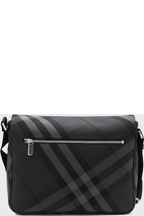 Burberry Shoulder Bags for Men Burberry Grey Crossbody Bag