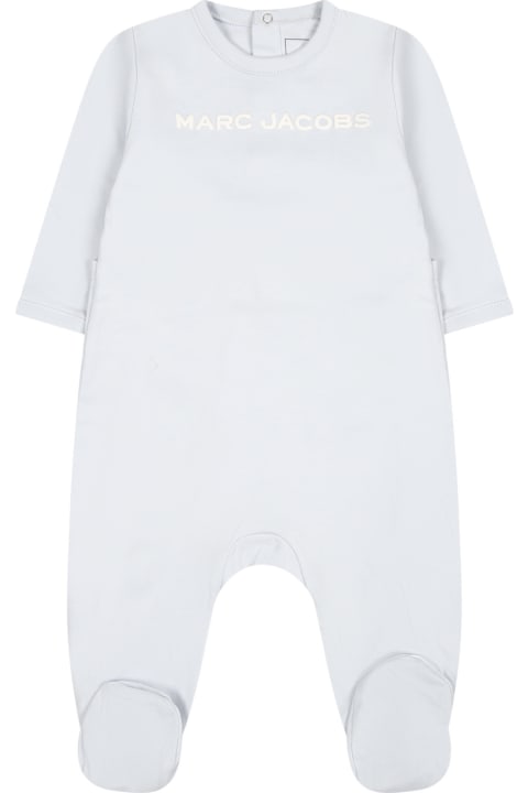 Marc Jacobs Bodysuits & Sets for Baby Girls Marc Jacobs Multicolor Set For Baby Boy With Logo