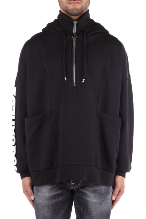 Dsquared2 سترات صوف وبدل رياضية لـ القسم الرجالي Dsquared2 Hooded Sweatshirt