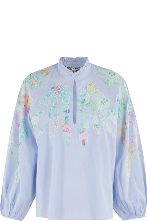 Essentiel Antwerp for Men Essentiel Antwerp Hitrus Appliqued Detail Top