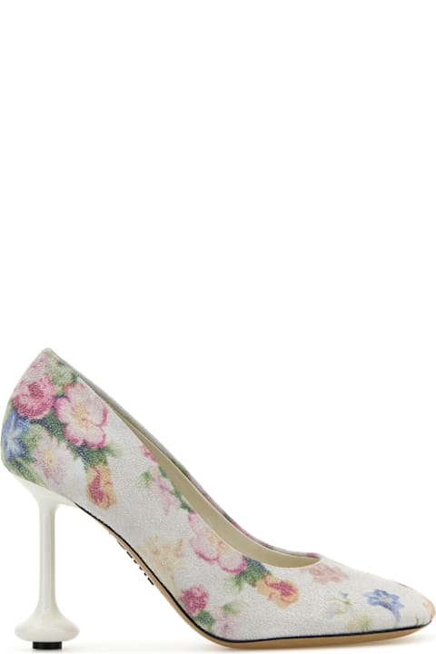 High-Heeled Shoes for Women Loewe Toy Pump 90 Print