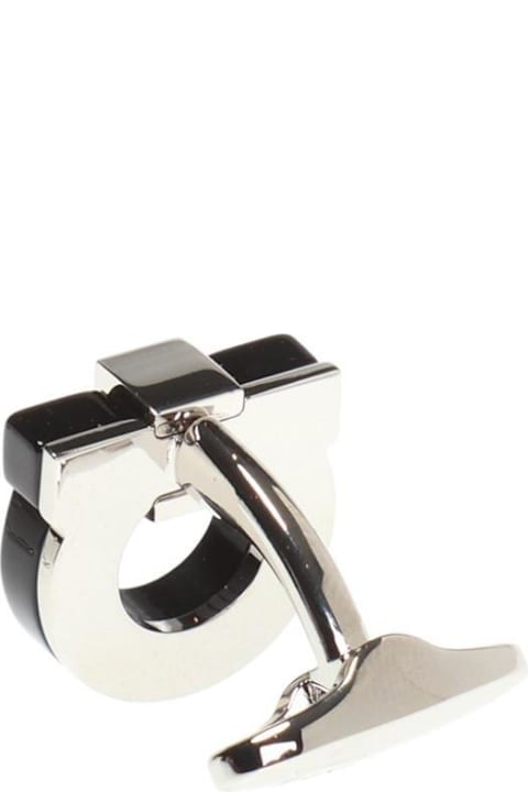 Ferragamo Jewelry for Men Ferragamo Gancini Cufflinks