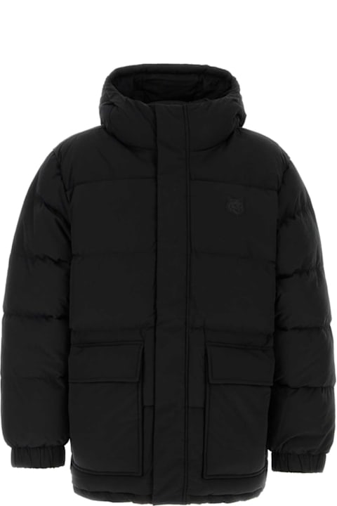 Maison Kitsuné for Men Maison Kitsuné Black Polyester Down Jacket