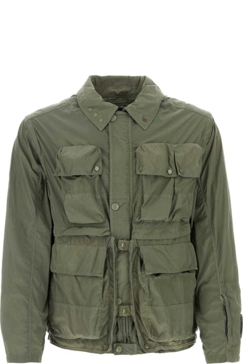 C.P. Company Coats & Jackets for Women C.P. Company Green Stretch Nylon Jacket