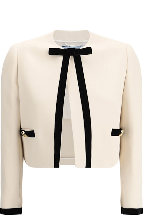 Fendi Ivory Denim Parka | italist