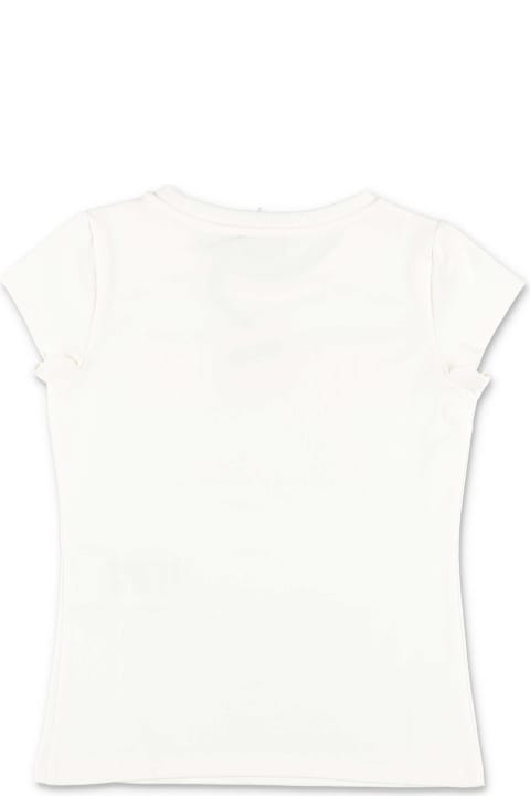 Fashion for Women Moschino T-shirt Bianca In Jersey Di Cotone