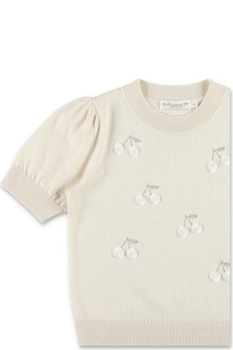 Homeware Bonpoint Bonpoint Leola Embroidered Sequin Sweater