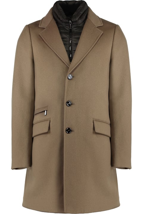 Moorer Clothing for Men Moorer Harris Cashmere Coat
