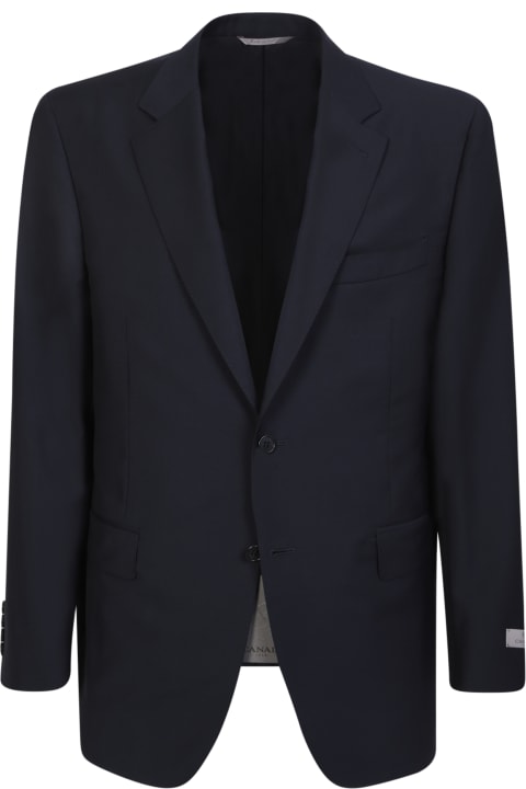 Suits for Men Canali Single-breasted Blue Suit