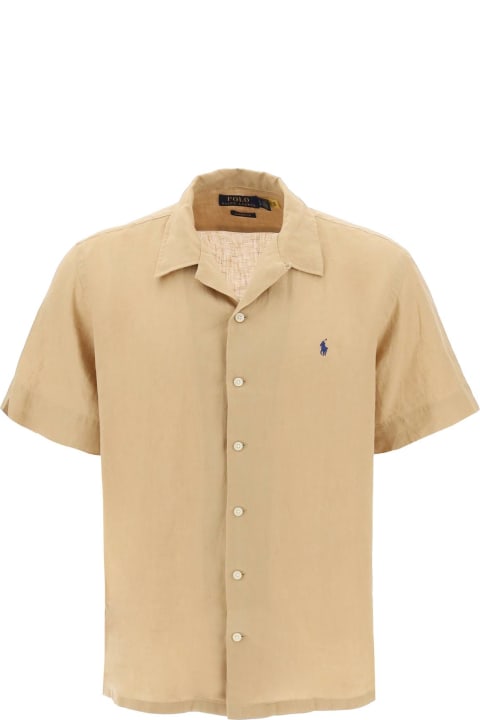 Fashion for Men Polo Ralph Lauren Striped Linen Shirt