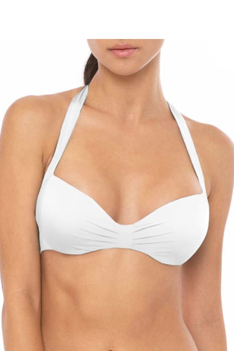 Homeware MC2 Saint Barth White Woman Bralette Bikini