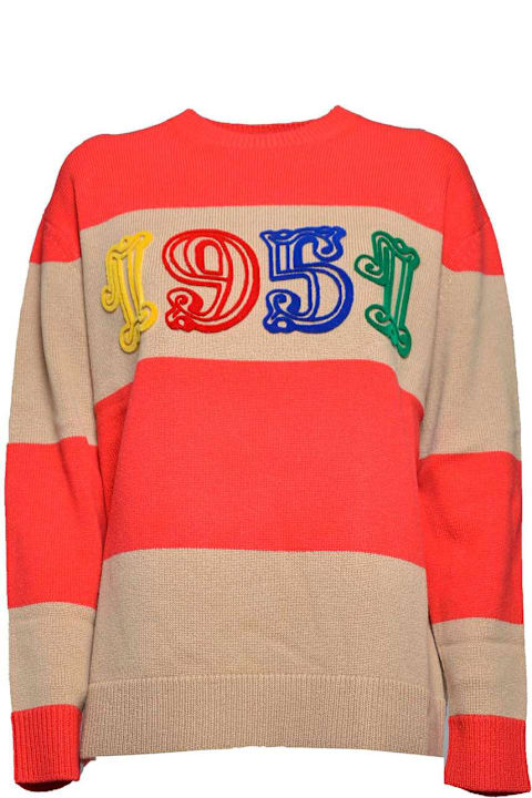 Max Mara Sweaters for Women Max Mara Star Patterned Crewneck Jumper