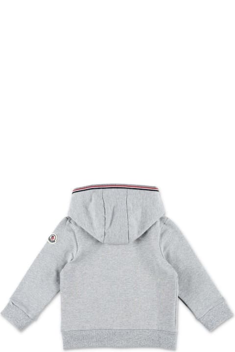 Moncler for Baby Boys Moncler Gray Tracksuit Baby Unisex