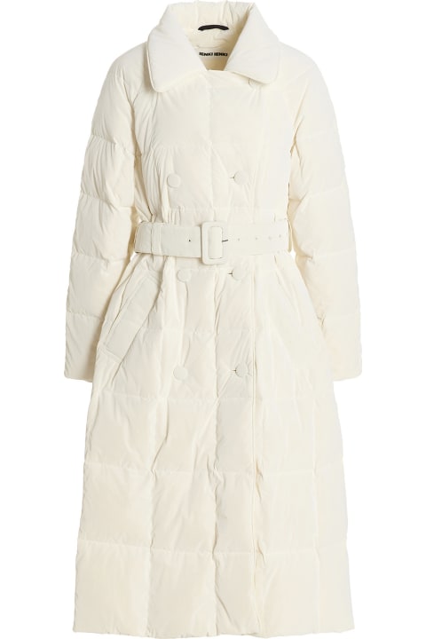 'trench Coat  Long Down Jacket