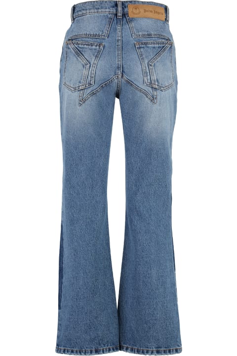 Moncler Genius Jeans for Women Moncler Genius 8 Moncler Palm Angels - 5-pocket Straight-leg Jeans