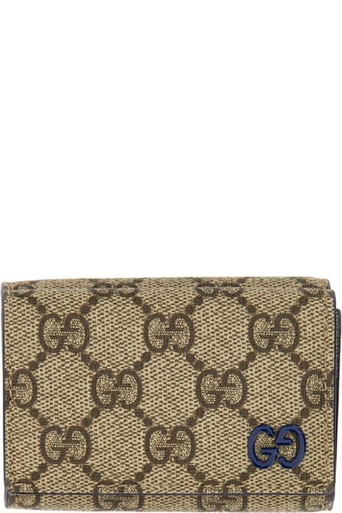 メンズ Gucciの財布 Gucci Gg Detailed Mini Wallet