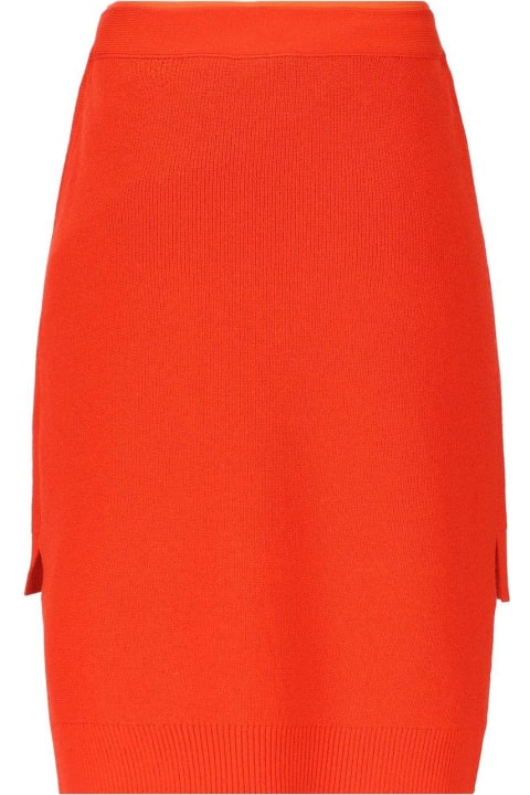 Fendi Sale for Women Fendi Double-layer Short Fitted Skirt
