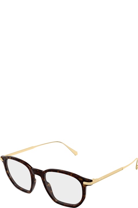 Cartier Eyewear Kids Cartier Eyewear Cartier Ct0628o Signature C De Cartier 003 Havana Gold Glasses