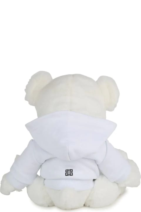Accessories & Gifts for Baby Boys Givenchy White Givenchy Teddy Bear Plush
