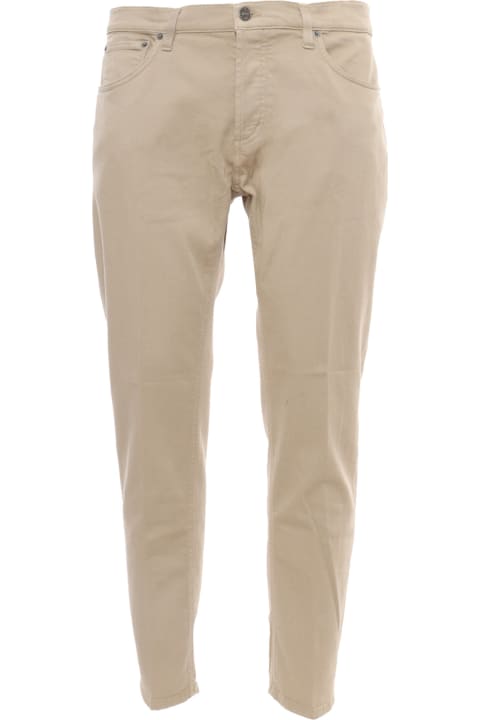 Dondup for Men Dondup Beige Trousers