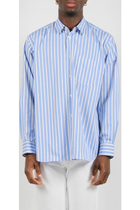 Comme des Garçons Shirt for Men Comme des Garçons Shirt Striped Long Sleeve Shirt