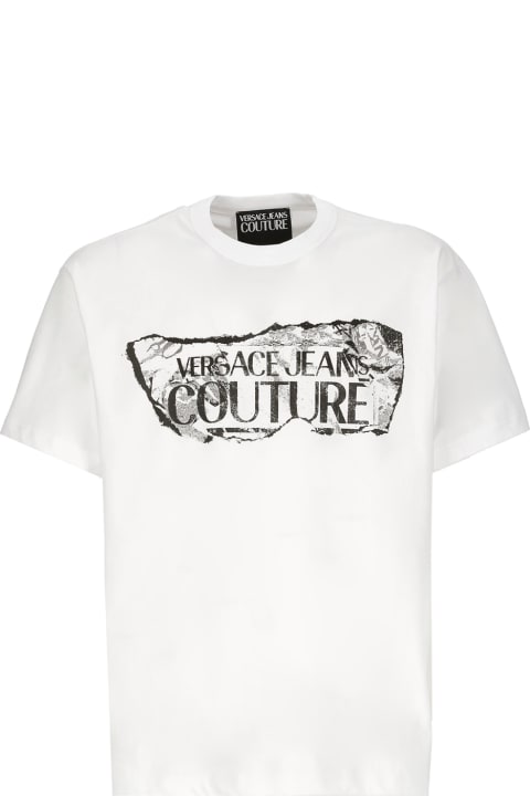 Versace Jeans Couture for Men Versace Jeans Couture Couture Logo Print T-shirt