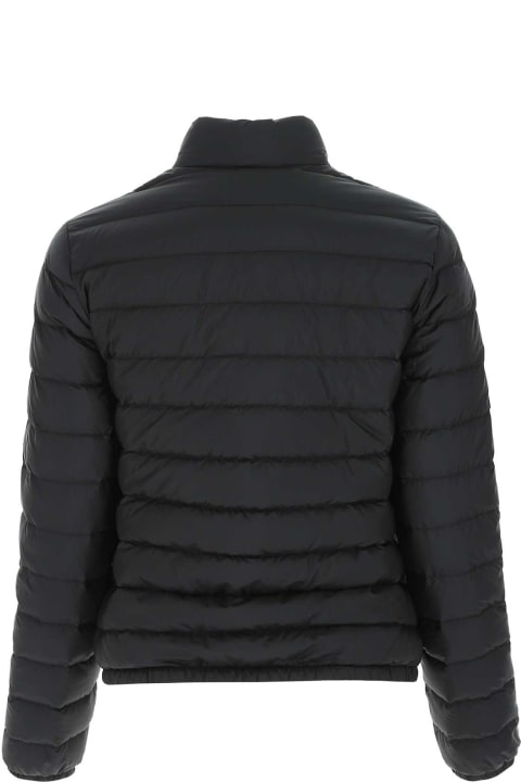 Clothing Sale for Women Moncler Black Nylon Lans Down Jacket