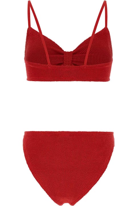 Homeware Hunza G Red Stretch Nylon Alicia Bikini