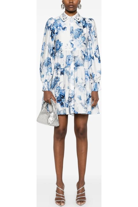 Alice + Olivia لـ Men Alice + Olivia Junia Printed Mini Dress