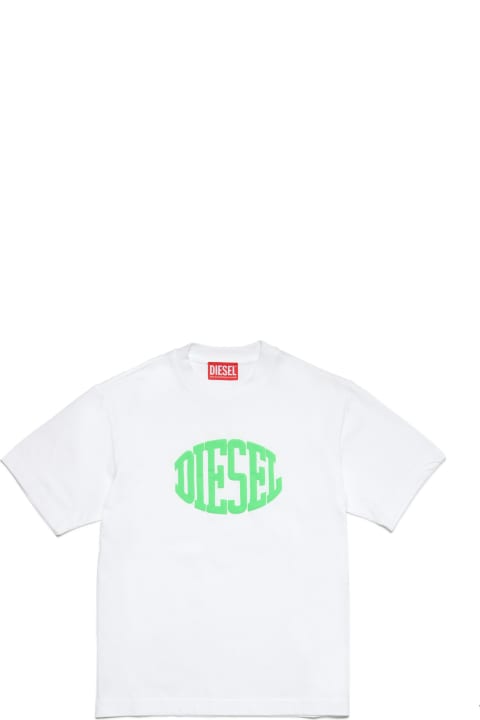Fashion for Kids Diesel Tmust Over T-shirt Diesel Puffy Print T-shirt