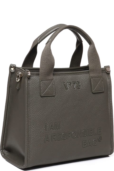 V73 for Women V73 Responsibility Now Tote Bag