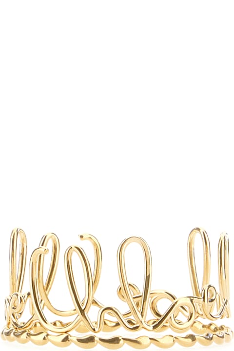 Bracelets for Women Chloé Gold Metal Bracelets