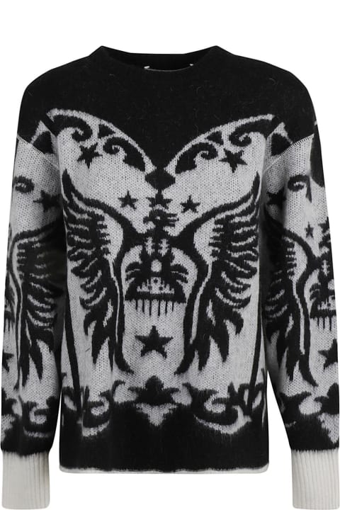 Patterned Rib Sweater