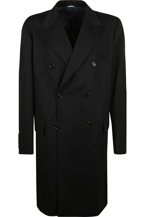 Dolce & Gabbana Coats & Jackets for Men Dolce & Gabbana Plain Double-breasted Coat