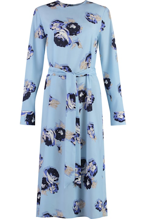 Homeware Alfieri 
St.John Printed Silk Dress