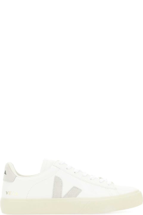 Veja Sneakers for Men Veja White Chromefree Leather Campo Sneakers