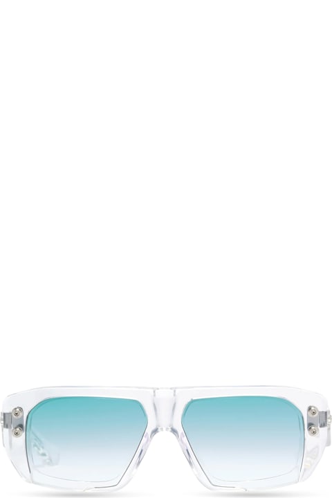 Dita Eyewear for Women Dita Hypher-1183 - Crystal Clear / Antique Silver Sunglasses