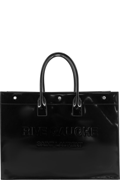 Betting On Bags for Men Saint Laurent Rive Gauche Tote Bag