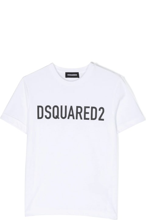 Dsquared2 T-Shirts & Polo Shirts for Boys Dsquared2 Dsquared2 T-shirts And Polos White
