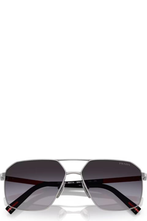 Prada Linea Rossa for Kids Prada Linea Rossa Prada Linea Rossa Ps A50s 5av09u Gunmetal Sunglasses
