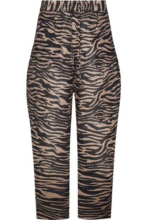 Pants & Shorts for Women The Attico Printed Cotton Pant