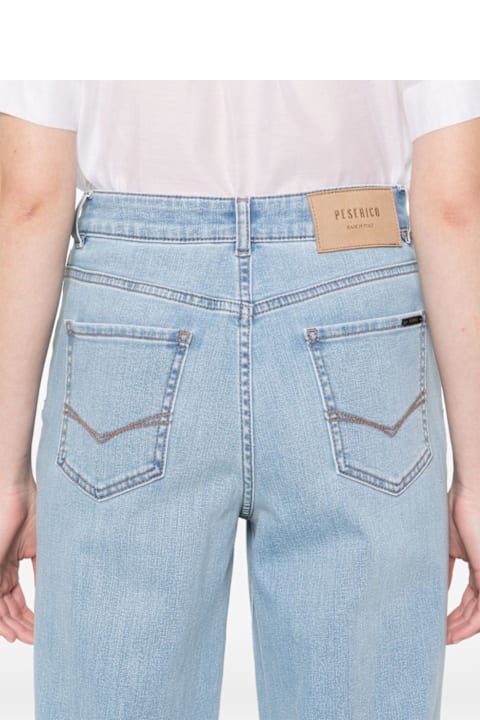 Peserico for Kids Peserico Peserico Light Blue Trousers