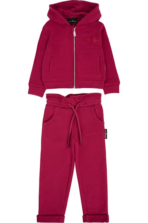 Homeware Richmond Red Suit For Baby Girl With Logo