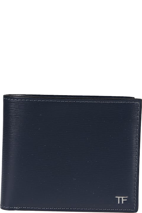 Tom Ford Wallets for Men Tom Ford Classic T Bifold Wallet