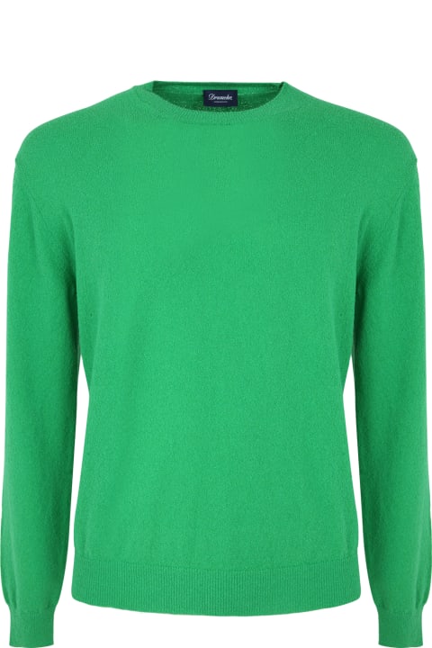 Drumohr Sweaters for Men Drumohr Long Sleeves Crew Neck T-shirt