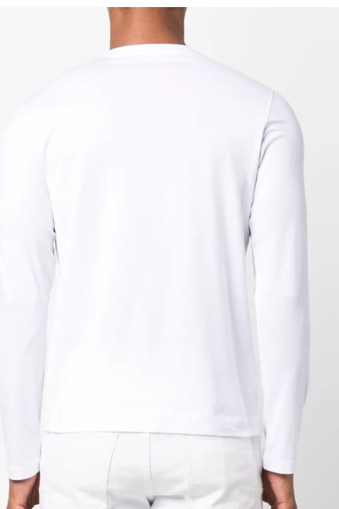 White Stretch-cotton T-shirt