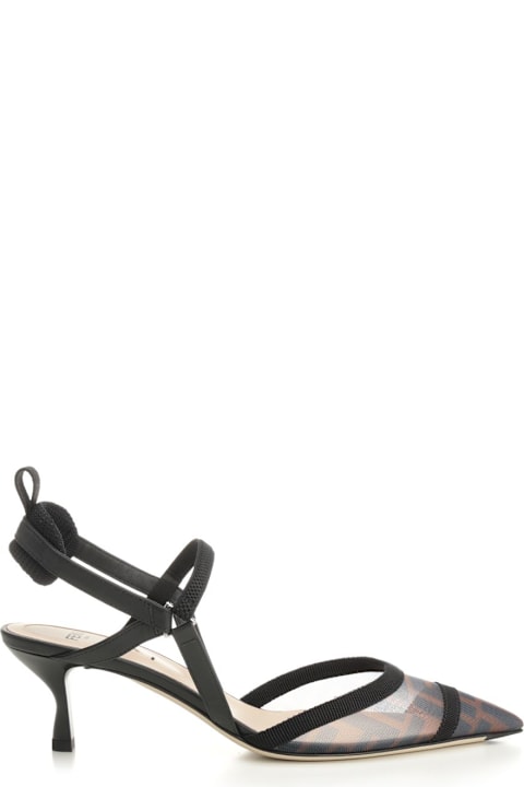 Fendi Sandals for Women Fendi "colibrì Lite" Slingbacks