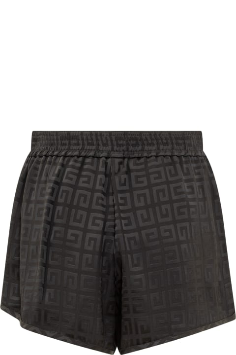 Givenchy Pants & Shorts for Women Givenchy Shorts With Zip In 4g Jacquard