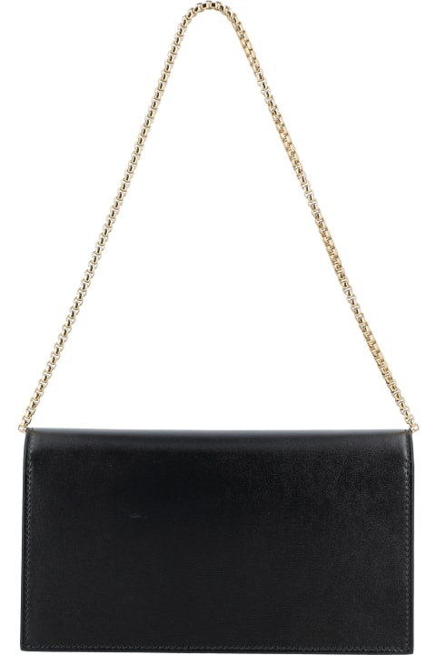 【VIP価格】FERRAGAMO Flap Shoulder Bag Ferragamo Gancini Flap Leather Shoulder Bag | italist