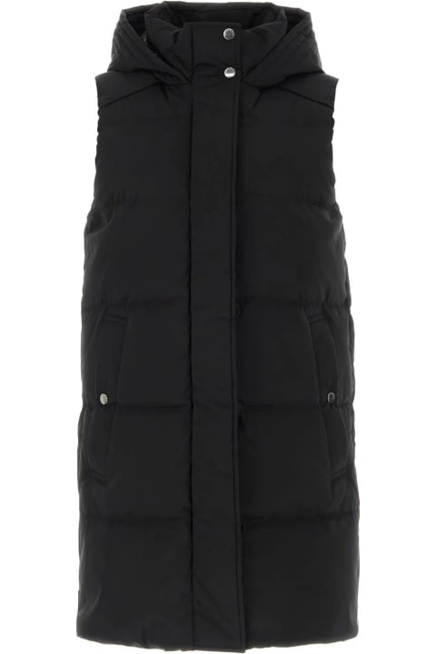 Woolrich Coats & Jackets for Women Woolrich Black Stretch Nylon Down Jacket